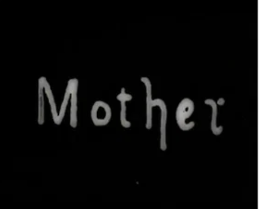 mother the word mother in a white font on a black background
